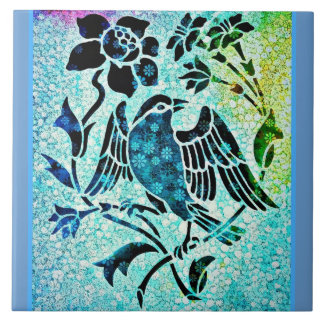 Bird Mosaic Tile