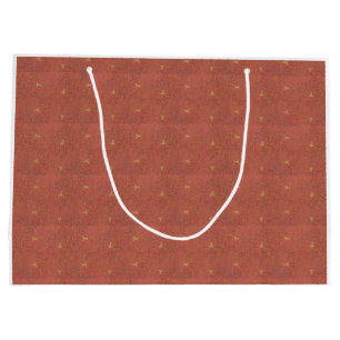 Bird Motif sac cadeau - petit imprimé