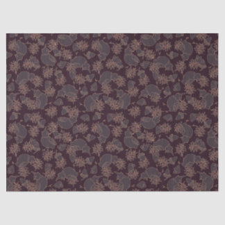 Bird motiv on dark and elegant tissue paper