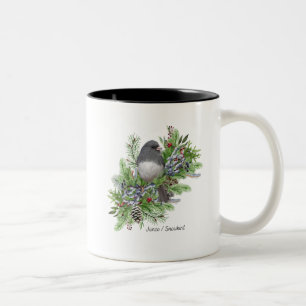 Bird Mug Junco/Snowbird