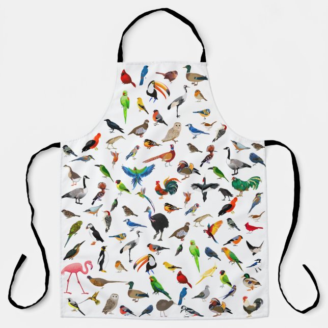 Bird Nerd Apron (Front)