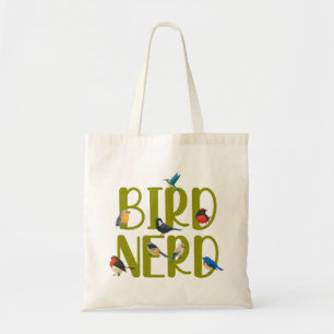 Bird Nerd Bird Watching Tote Bag