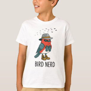 Bird Nerd Funny Bird Watching Birding Bird Lover T-Shirt