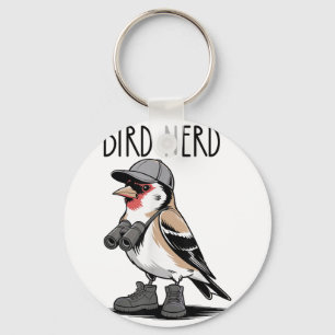 Bird Nerd Funny Bird Watching For Bird Watchers _1 Keychain