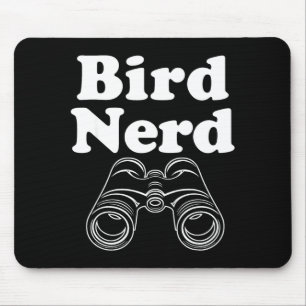 Bird nerd mouse pad