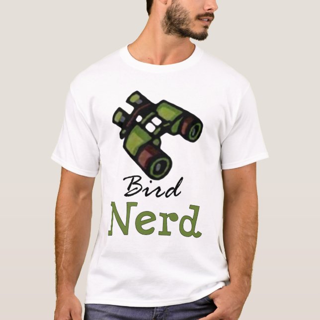 Bird Nerd Ornithology T-Shirt (Front)