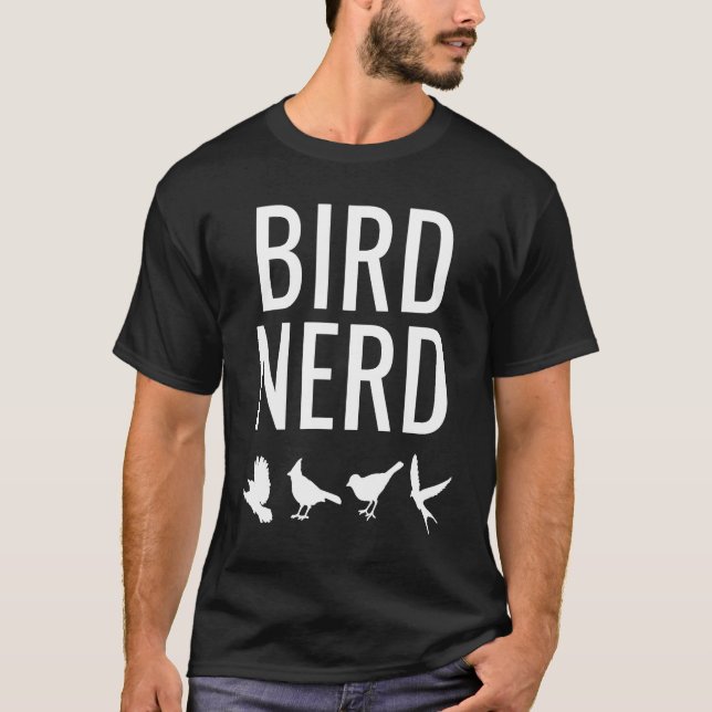 Bird Nerd T-Shirt (Front)