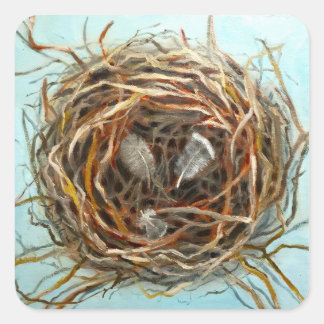 Bird Nest Sticker