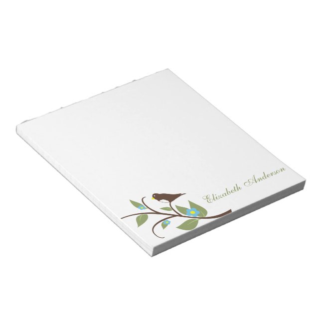 Bird Notepad (Angled)