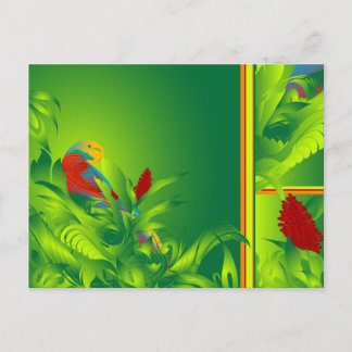 Bird O' Paradise postcard