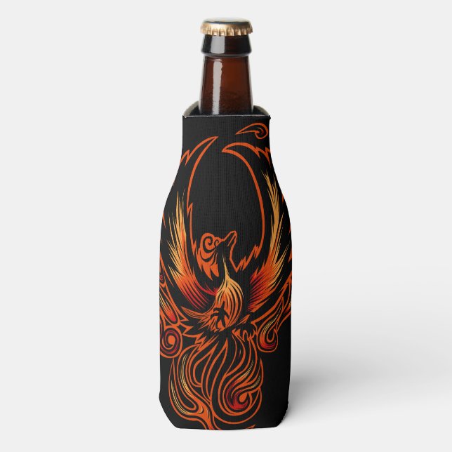 Bird Of Fire Bottle Cooler (Bottle Front)