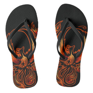 Bird Of Fire Flip Flops