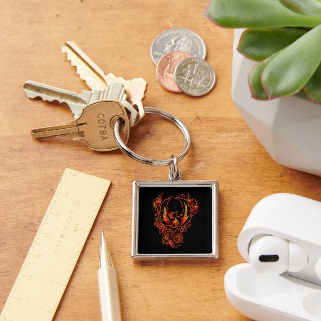 Bird Of Fire Keychain (Desk)