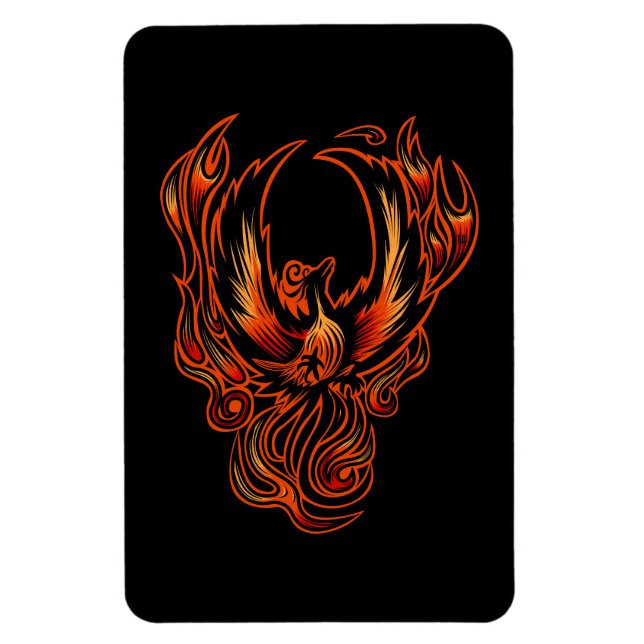 Bird Of Fire Magnet (Vertical)