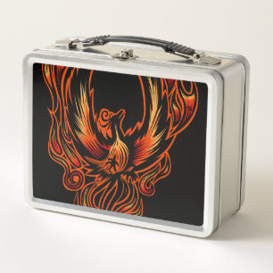 Bird Of Fire Metal Lunch Box