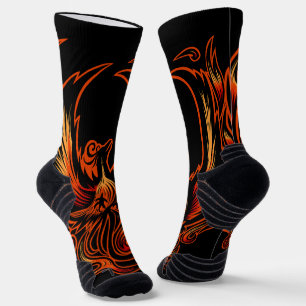 Bird Of Fire Socks