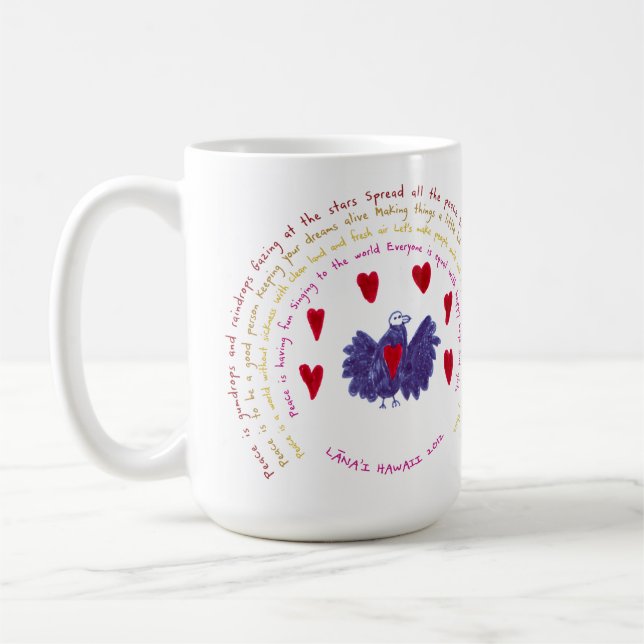 Bird of Love Mug (Left)