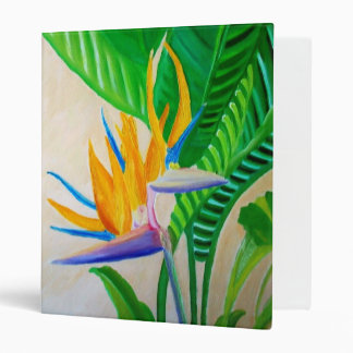 Bird of Paradise 3 Ring Binder