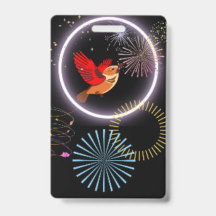 Bird of Paradise Badge