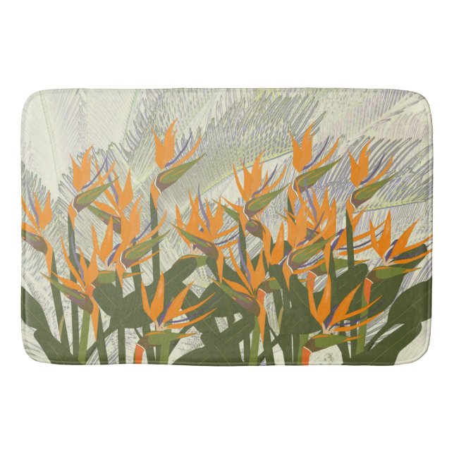 Bird of Paradise Bathmat (Front)