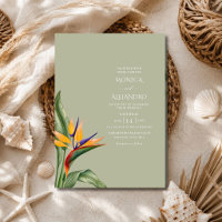 Bird of Paradise Beach Wedding 
