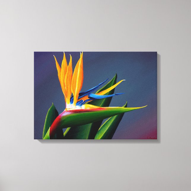Bird of Paradise Canvas Print (Front)