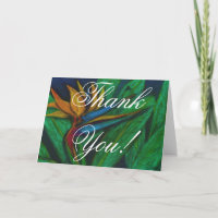 Bird of Paradise Flower Thank You