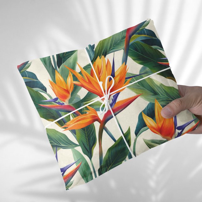 Bird of Paradise Gift Wrap Tissue Paper (Creator Uploaded)