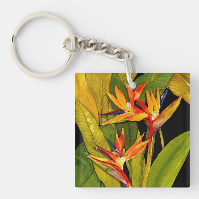 Bird of Paradise Keychain (Front)