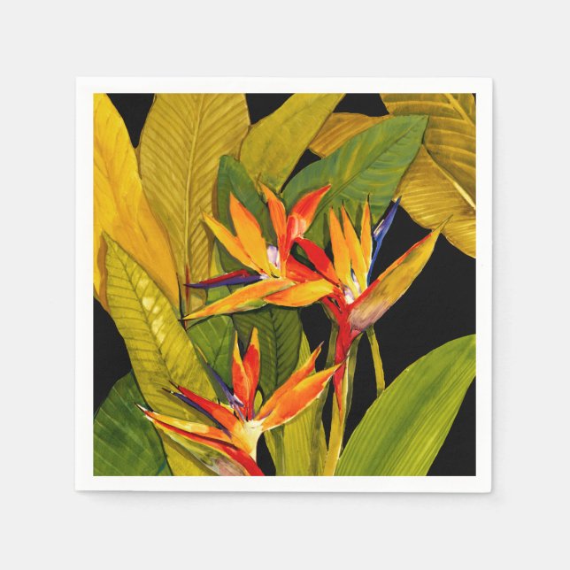 Bird of Paradise Napkin (Front)