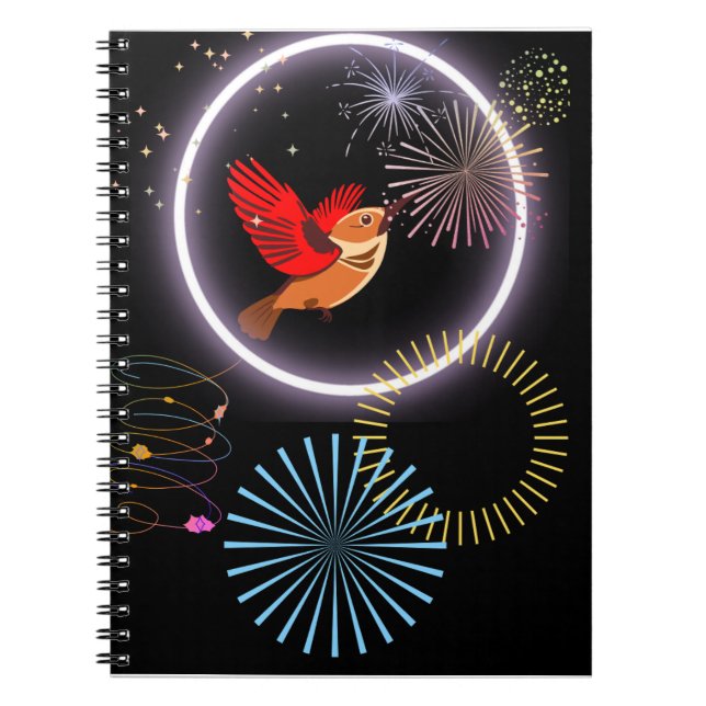 Bird of Paradise Notebook (Front)