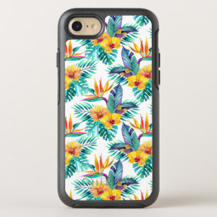 Bird Of Paradise & Orchid Pattern OtterBox Symmetry iPhone 8/7 Case