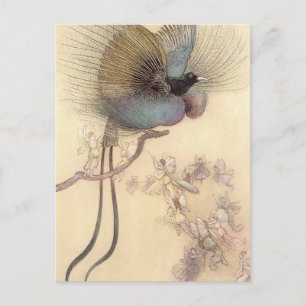 Bird of Paradise par Warwick Goble Carte postale