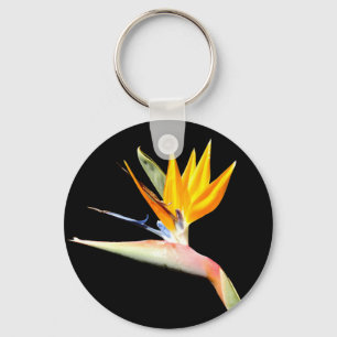 Bird of Paradise Plant Key Ring