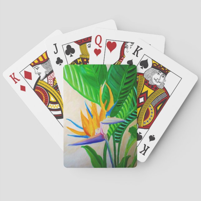 Bird of Paradise Playing Cards (Back)