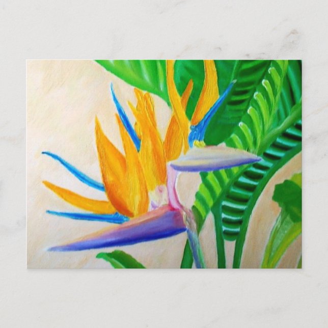 Bird of Paradise Postcard (Front)