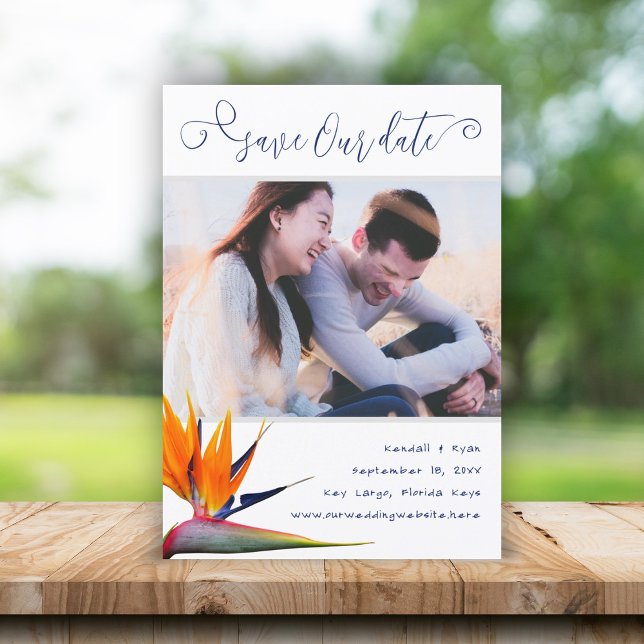 Bird of Paradise Save Our Date Announcement (Creator Uploaded)
