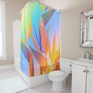 Bird of Paradise Shower Curtain