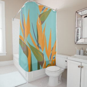 Bird of Paradise Shower Curtain