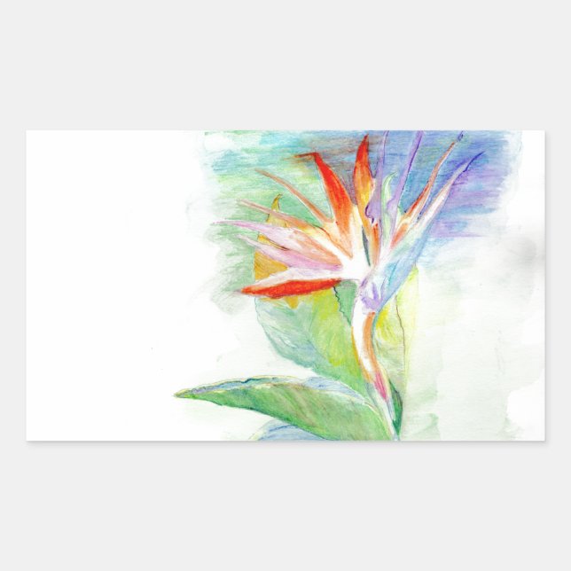Bird of Paradise Sticker (Front)