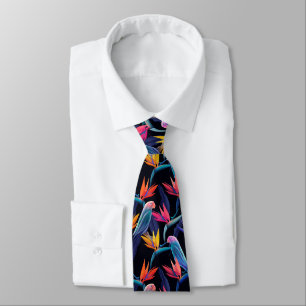 Bird Of Paradise  Tie