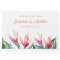 Bird of Paradise Tropical Wedding