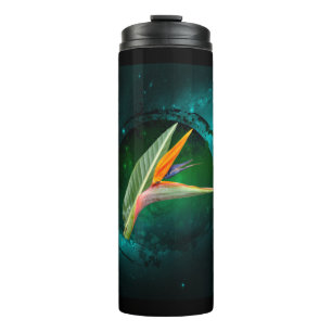 bird of paradise universe   thermal tumbler