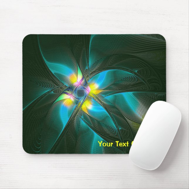 Bird of Paradsie Mouse Pad (With Mouse)