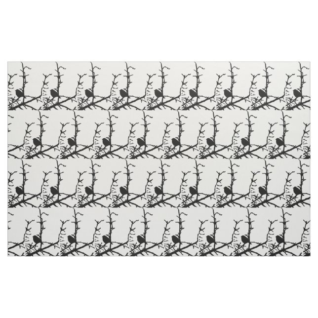 Bird on a Branch Fabric (Fat Quarter)