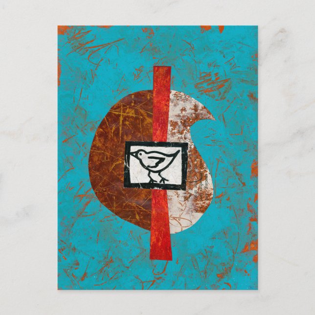 Bird On A Hike Postcard (Front)