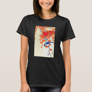 Bird on Branch by Ohara Koson T-Shirt