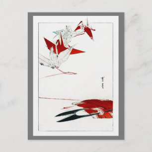 Bird Origami, Watanabe Seitei Postcard