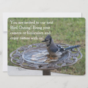 Bird outing Nature Invitation Card