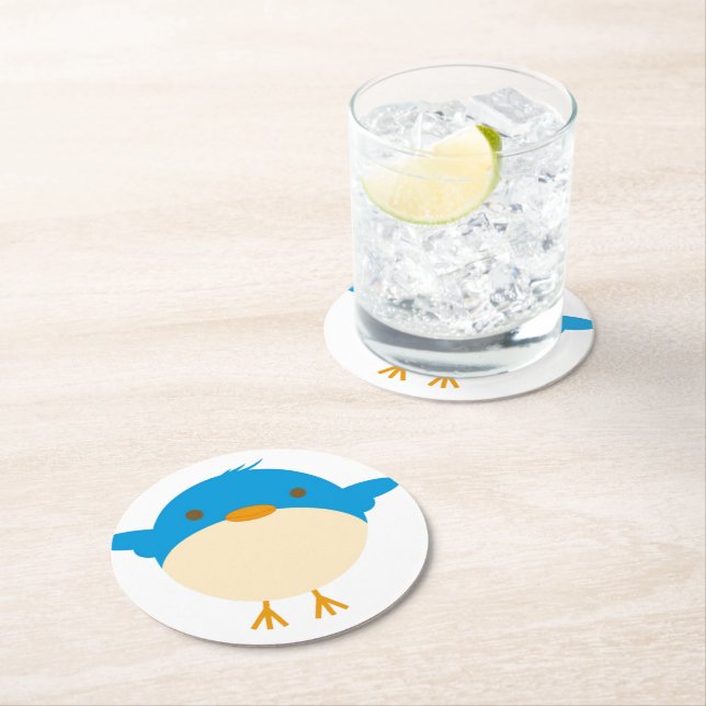 Bird Paper Coaster (Insitu)